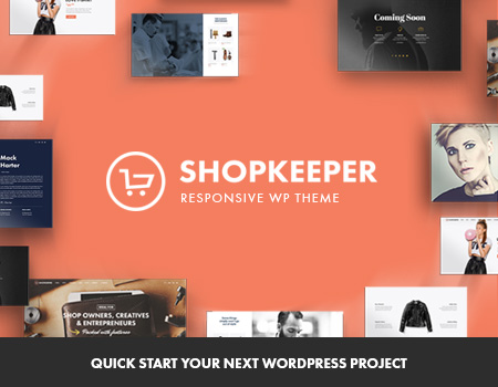 Shopkeeper Responsive WordPress Theme