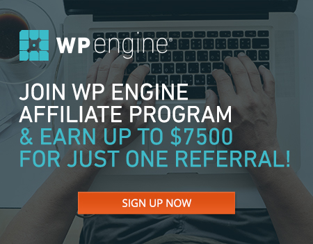 Join WP Engine Affiliate Program