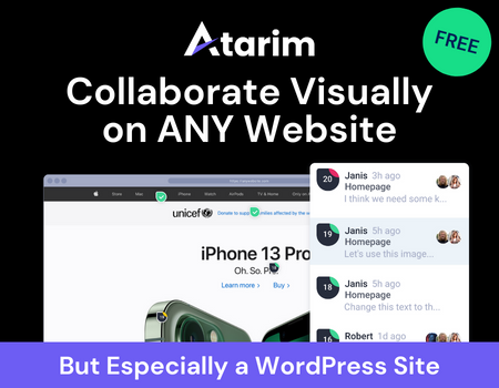 Atarim - The Leading Visual Collaboration Solution on ANY Website