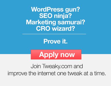 Tweaky.The marketplace for website customization.