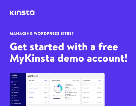 Kinsta Managed WordPress Hosting